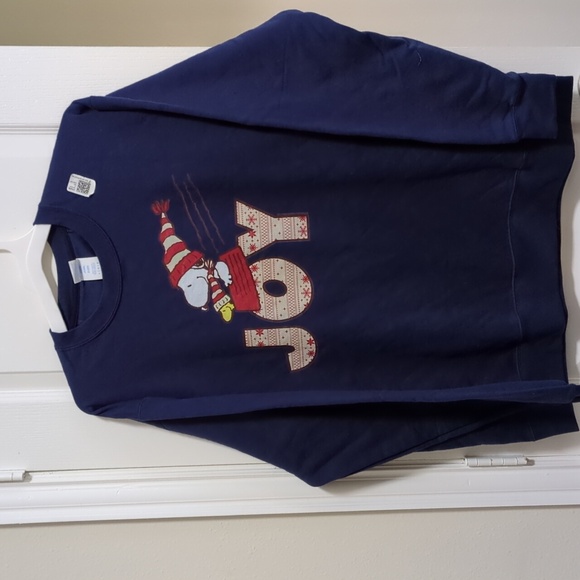 Port and Company Tops - Snoopy and Woodstock Sweatshirt